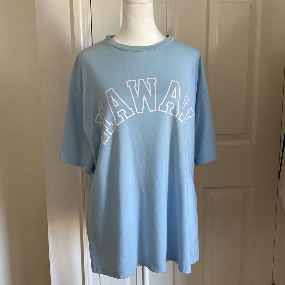 ROMWE Hawaii Oversized Tee